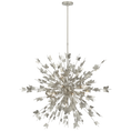 Load image into Gallery viewer, Farfalle Large Chandelier - Burnished Silver Leaf Finish
