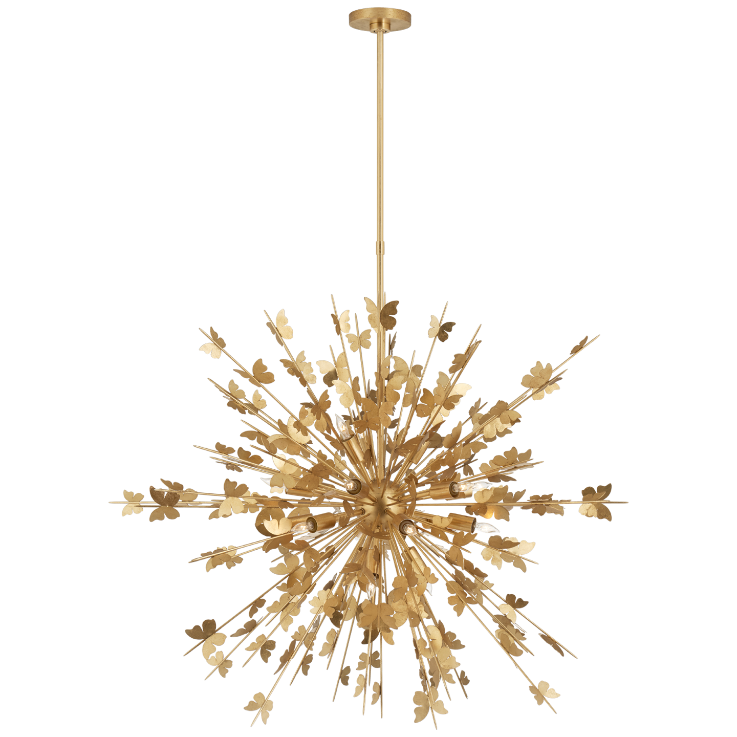 Farfalle Large Chandelier - Gild Finish