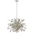 Load image into Gallery viewer, Farfalle Medium Chandelier - Burnished Silver Leaf Finish
