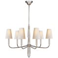 Load image into Gallery viewer, Farlane Small Chandelier - Polished Silver
