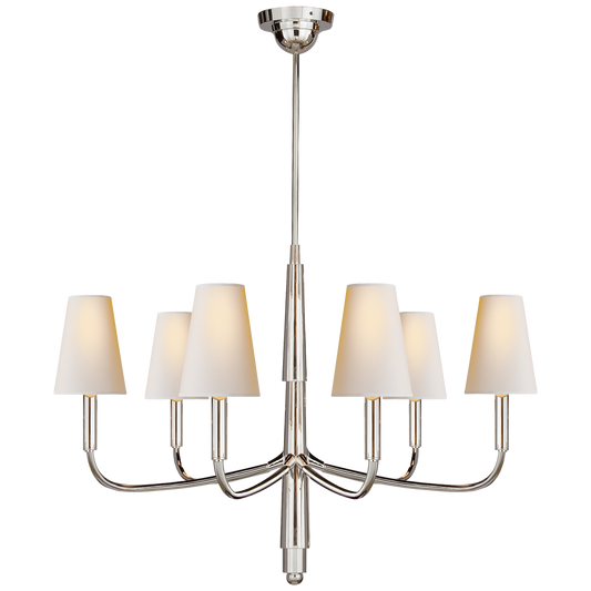 Farlane Small Chandelier - Polished Silver