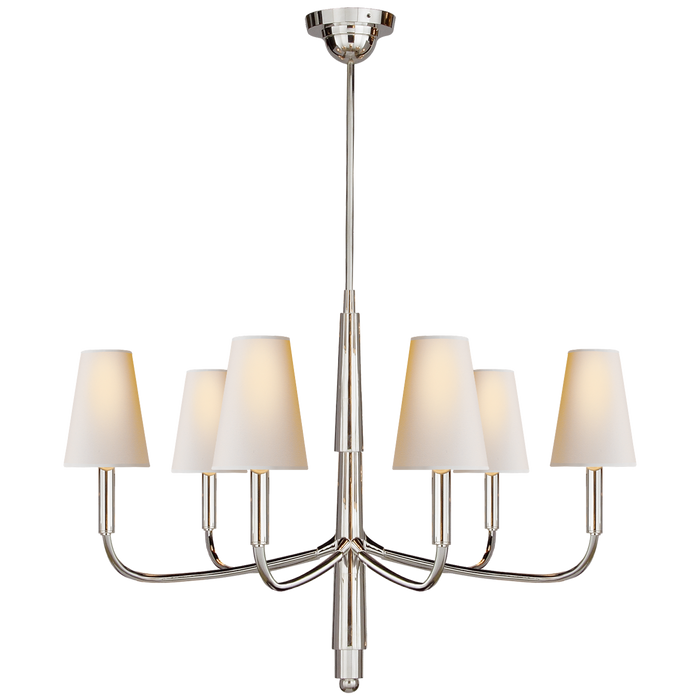 Farlane Small Chandelier - Polished Silver