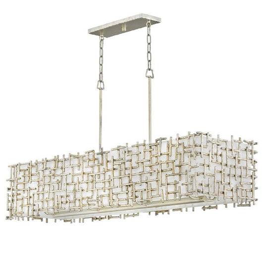 Farrah Linear Suspension - Silverleaf