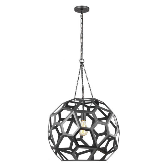 Feccetta Large Pendant - Midnight Black Finish