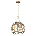 Load image into Gallery viewer, Feccetta Medium Pendant - Antique Gild Finish
