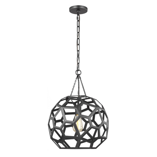 Feccetta Medium Pendant - Midnight Black Finish