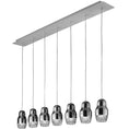 Load image into Gallery viewer, Fedora LED Multi-Light Linear Suspension - Chrome Finish
