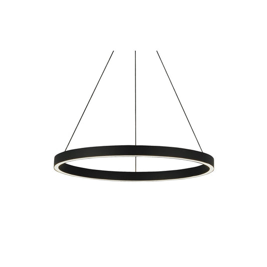 Fiama 24" Chandelier - Black Finish