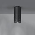 Load image into Gallery viewer, Fiamma Tall LED Ceiling Light - Black Finish
