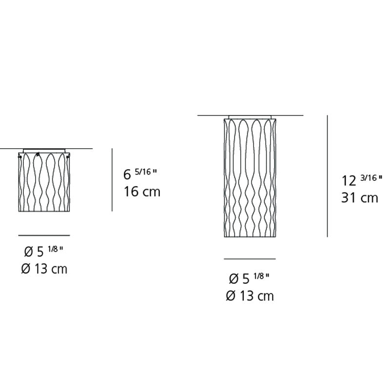 Fiamma LED Ceiling Light - Diagram