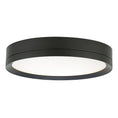 Load image into Gallery viewer, Finch Round Flush Mount - Antique Bronze Finish
