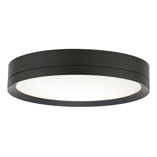 Finch Round Flush Mount - Antique Bronze Finish