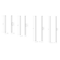 Load image into Gallery viewer, Fino LED Bath Bar - Diagram
