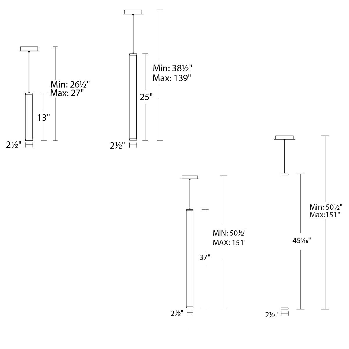 Flare Pendant - Diagram