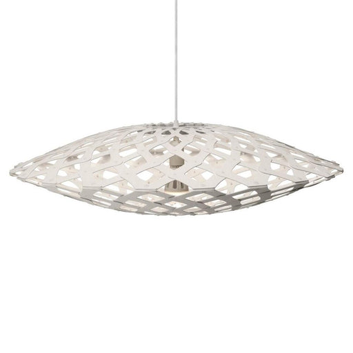 Flax Small Pendant Light - White