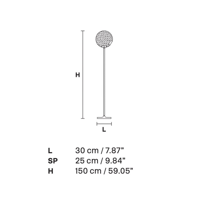 Horo Floor Lamp - Diagram