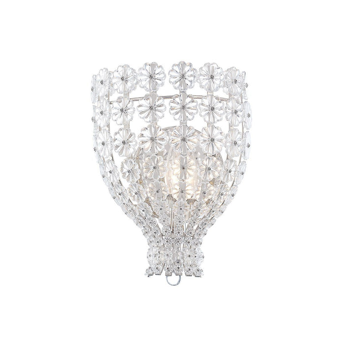 Floral Park Wall Sconce - Polished Nickel