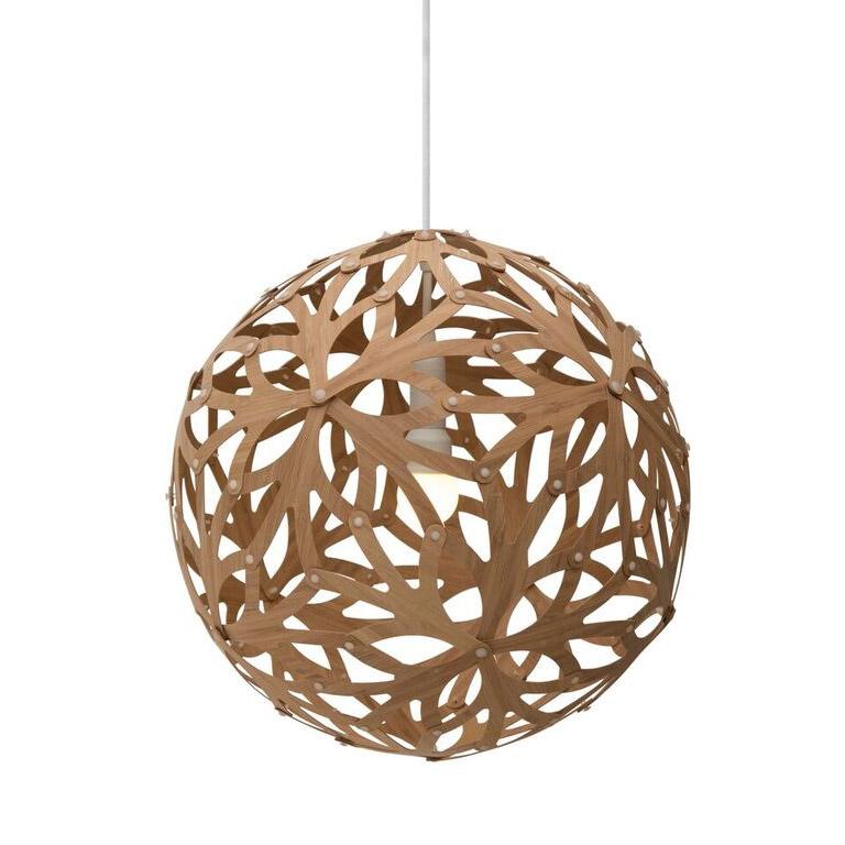 Floral 16" Pendant - Caramel