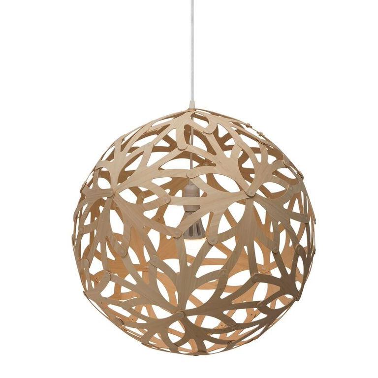 Floral 24" Pendant - Natural