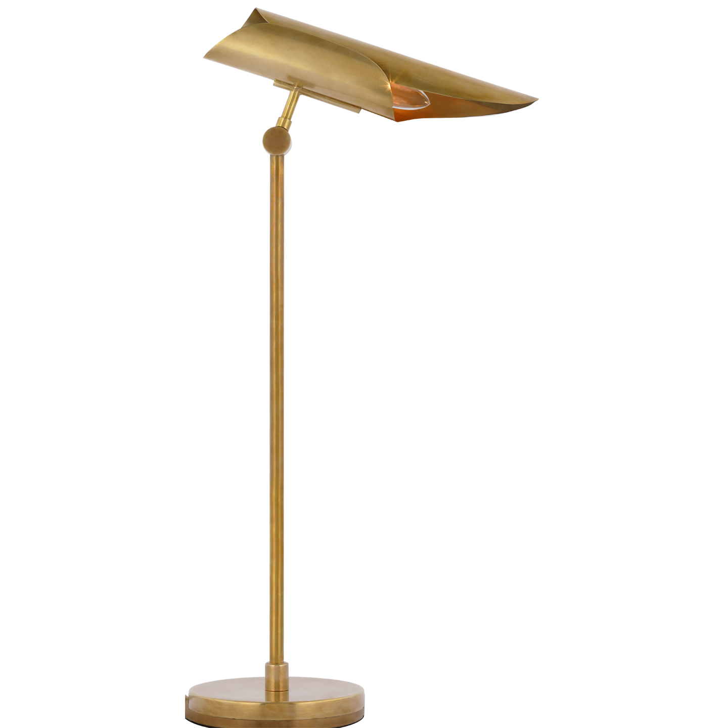 Flore Desk Lamp - Soft Brass Finish