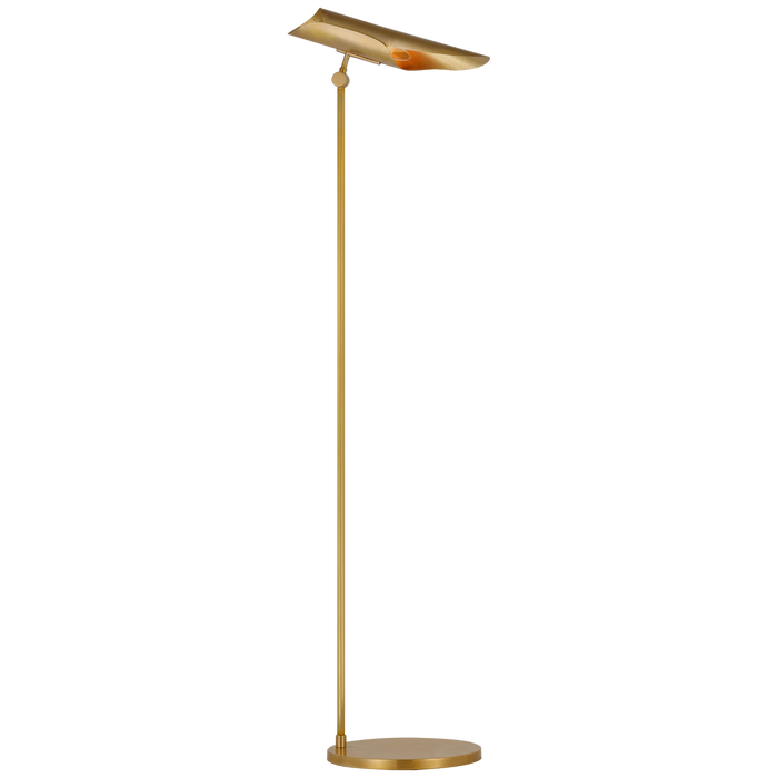 Flore Floor Lamp - Soft Brass Finish