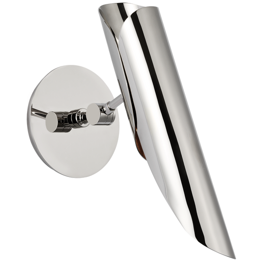 Flore Single Wall Light - Polished Nickel Finish