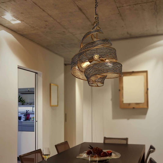 Flow 3 Light Pendant Light - Display