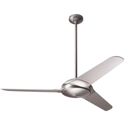 Flow Ceiling Fan - Nickel (No Light)