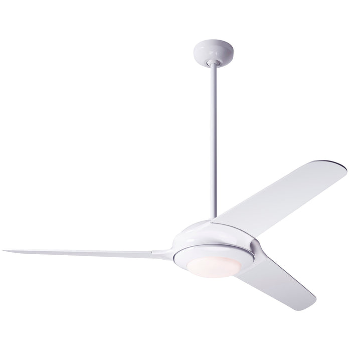 Flow Ceiling Fan - White (LED Light)