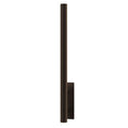 Load image into Gallery viewer, Flue 40" LED Outdoor Wall Sconce - Textured Bronze Finish
