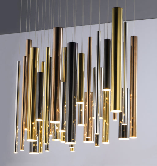 Flute LED 31-Light Pendant - Display