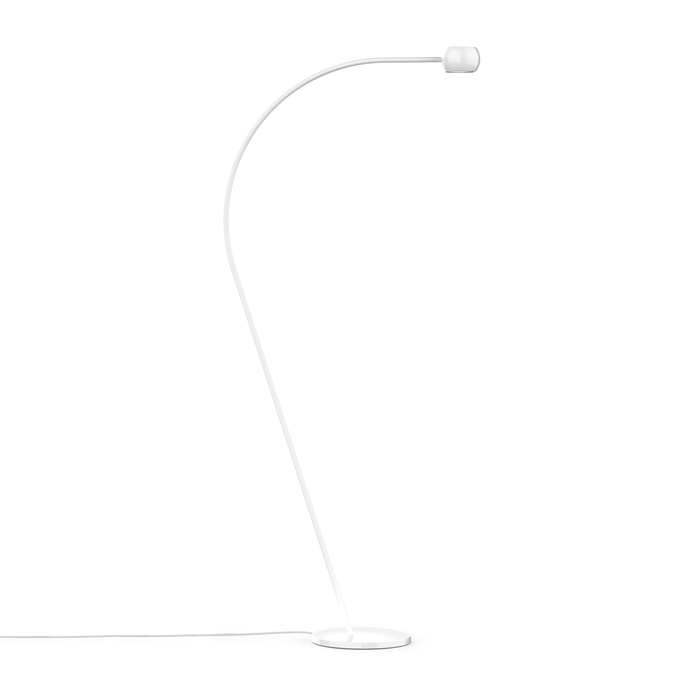Flux LED Floor Lamp - White Finish
