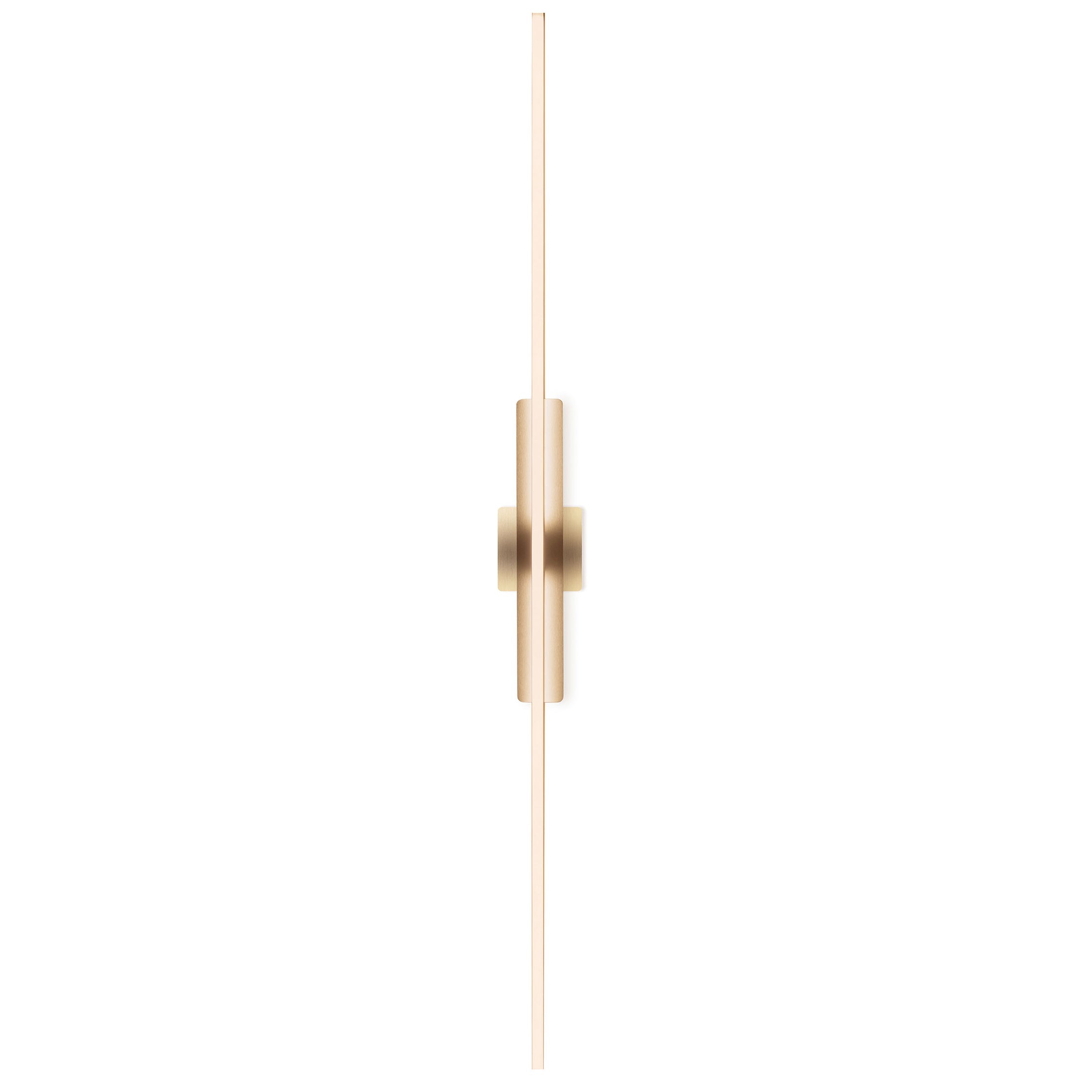 Fly LED Wall Sconce - Satin Gold Nickel Finish