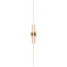 Fly LED Wall Sconce - Satin Gold Nickel Finish