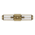 Load image into Gallery viewer, Flynn Linear Wall Sconce - Time Worn Brass Finish
