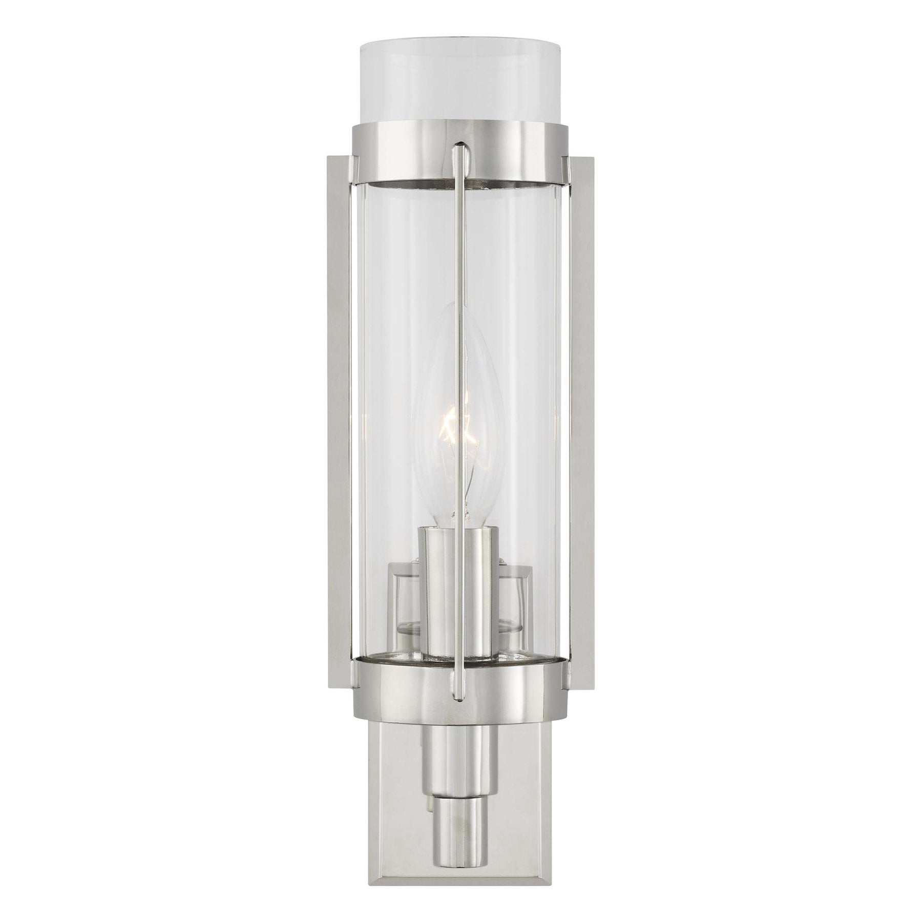 Flynn Wall Sconce - Polished Nickel Finish