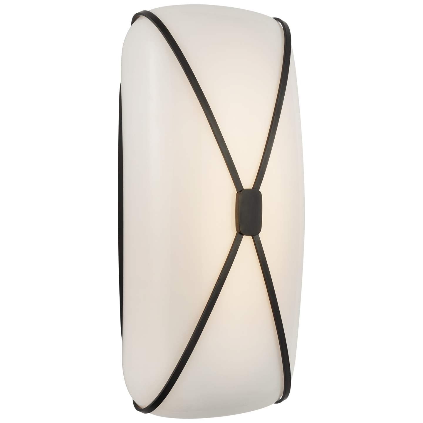 Fondant 13" Linear Bath Sconce Gunmetal