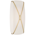 Load image into Gallery viewer, Fondant 18" Linear Bath Sconce Soft Brass
