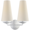 Load image into Gallery viewer, Fontaine Double Sconce - Plaster
