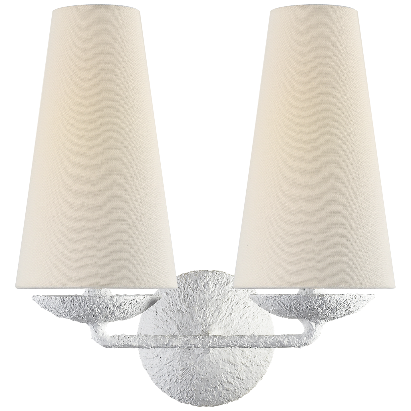 Fontaine Double Sconce - Plaster