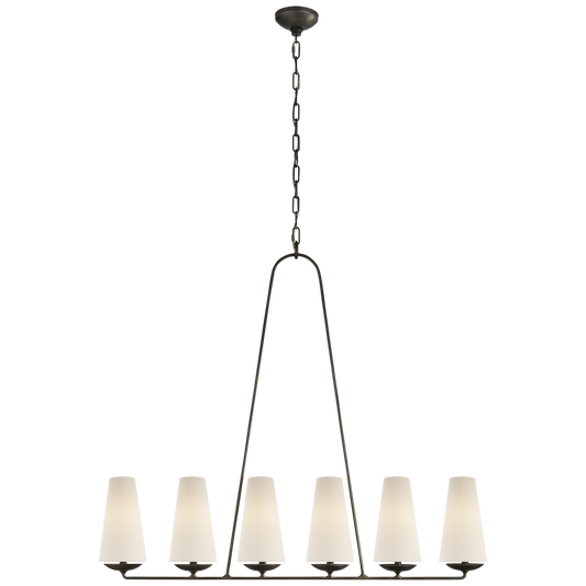 Fontaine Linear Pendant Aged Iron