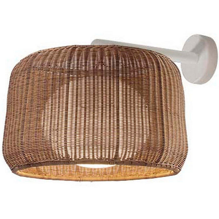 Fora LED Outdoor Wall Sconce - Natural White/Light Beige Finish