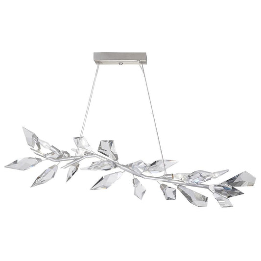 Foret Pendant 908340 - Silver Leaf Finish
