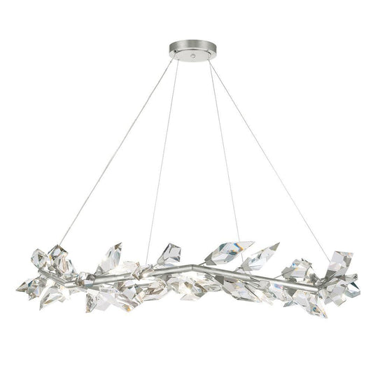 Foret Large Pendant - Silver Leaf Finish