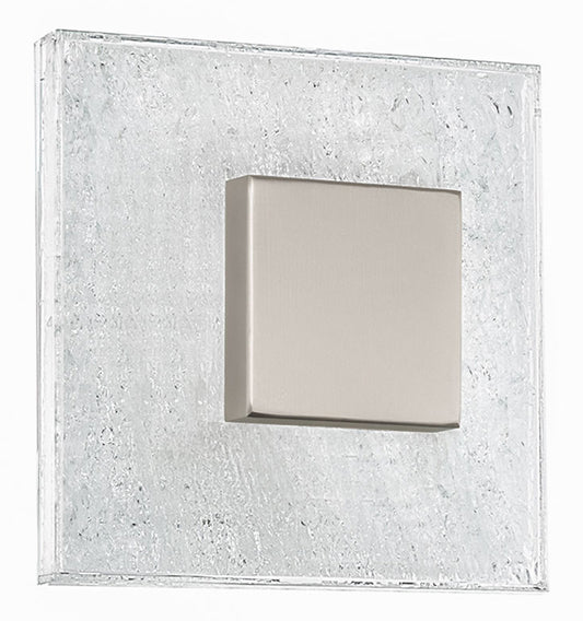 Fragment LED Wall Sconce - Brushed Nickel Finish