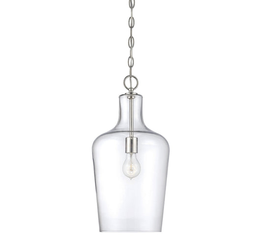 Franklin Pendant - Polished Nickel Finish