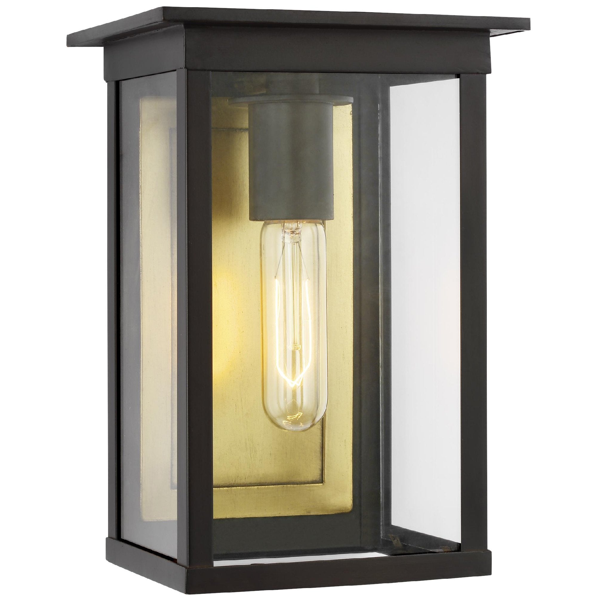 Freeport Small Outdoor Wall Lantern - Heritage Copper Finish