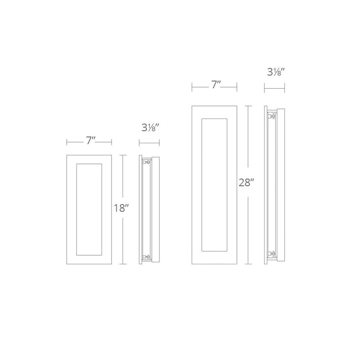 Frost Outdoor Wall Sconce - Diagram