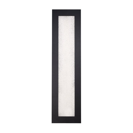 Frost Large Outdoor Wall Sconce - Black Finish