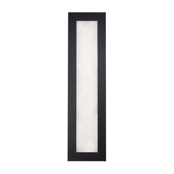 Frost Large Outdoor Wall Sconce - Black Finish